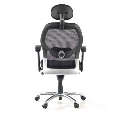 chaise de bureau noir hong kong maille accoudoirs reglables 1d soutien lombaire appui tete 7