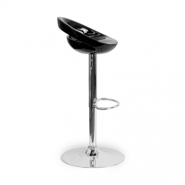 tabouret de bar noir danko plastique sans accoudoirs 5