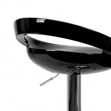 tabouret de bar noir danko plastique sans accoudoirs 4