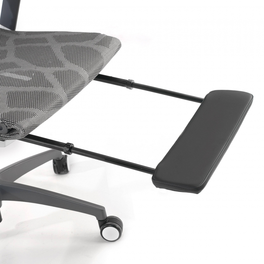 Chaise Gaming Professionnel Dynamic, accoudoirs 5D, Repose Pieds