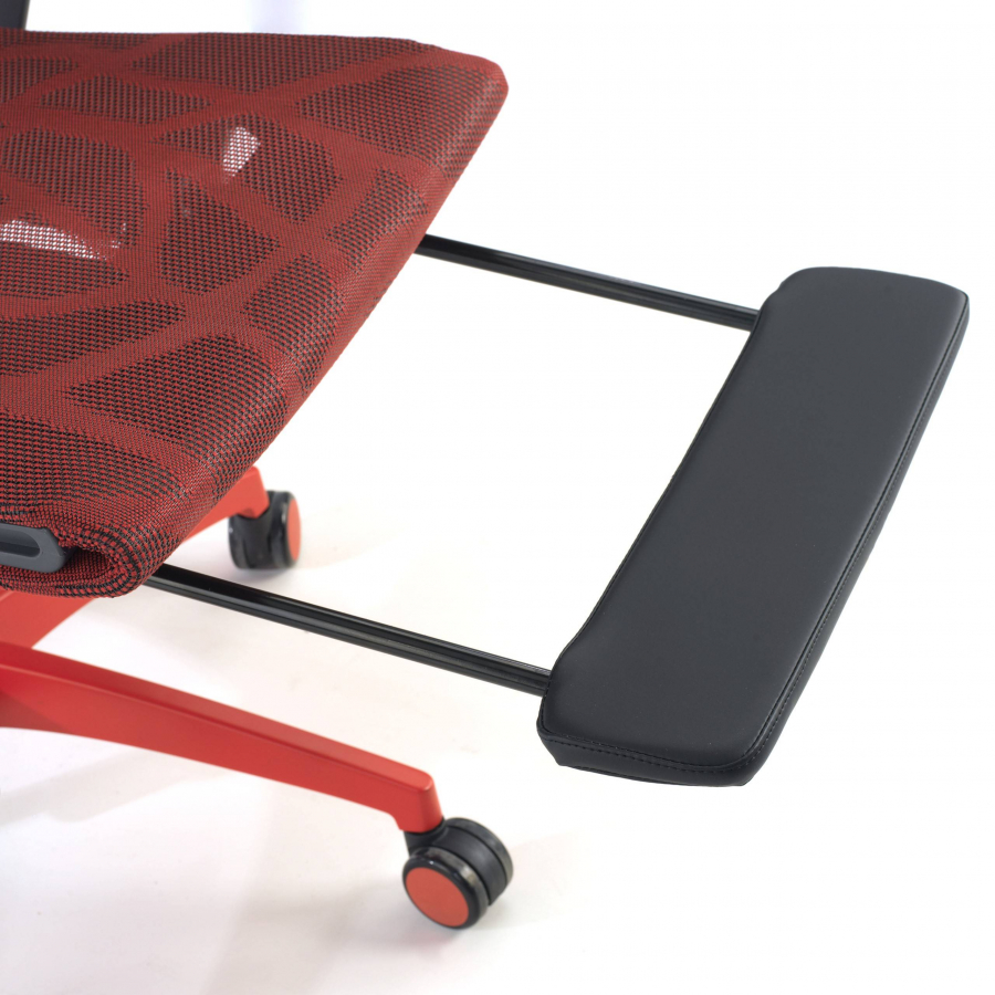 Chaise Gaming Professionnel Dynamic, accoudoirs 5D, avec Repose-Pieds