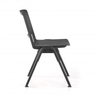 chaise de conference noir shield maille sans accoudoirs 8