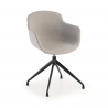 Chaise de Reunion Laure, Pivotante 360º, Confortable et Résistante