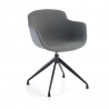 Chaise de Reunion Laure, Pivotante 360º, Confortable et Résistante