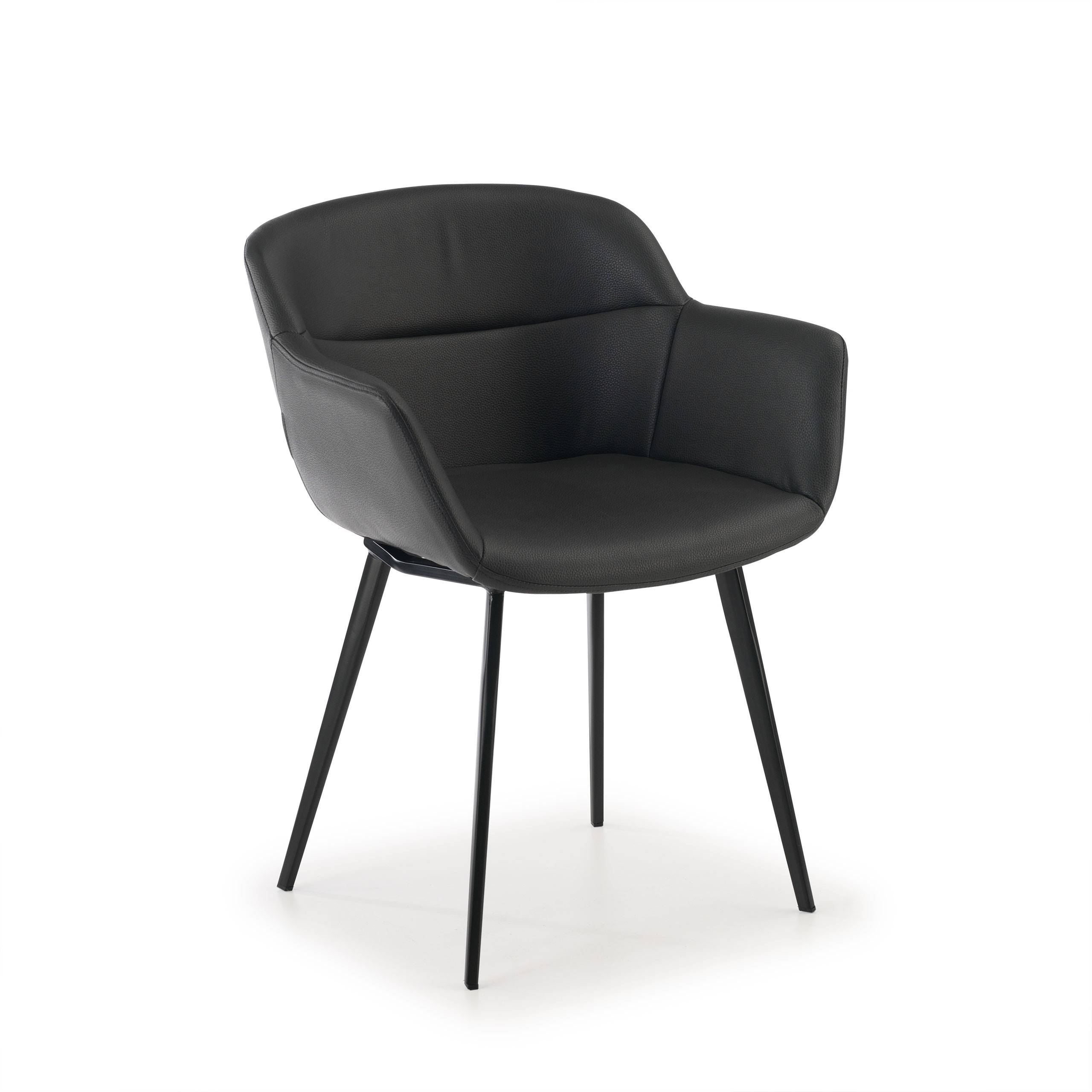 Chaise Visiteur Ores, Confortable, Cuir