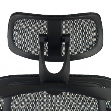 chaise ergonomique noir locktech maille accoudoirs reglables 1d soutien lombaire appui tete 7