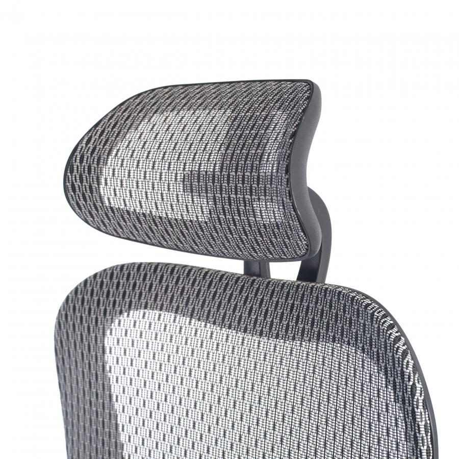 Chaise Ergonomique Ergocity, avec coussin lombaire et accoudoirs 3D