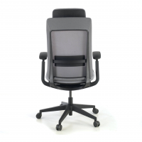 Chaise de Bureau Ergonomique Intouch black, Totalement Ajustable