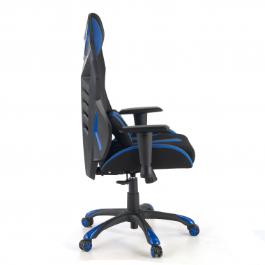 chaise gaming bleu fenix maille accoudoirs reglables 3d 4