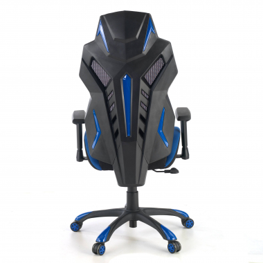 chaise gaming bleu fenix maille accoudoirs reglables 3d 6