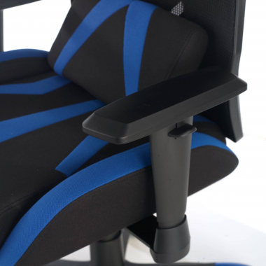 chaise gaming bleu fenix maille accoudoirs reglables 3d 5