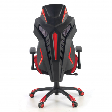 chaise gaming rouge fenix maille accoudoirs reglables 3d 7