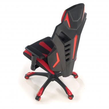 chaise gaming rouge fenix maille accoudoirs reglables 3d 9