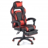 Chaise Gaming avec Repose-pieds Logan, accoudoirs synchronisés