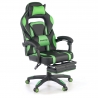 Chaise Gaming avec Repose-pieds Logan, accoudoirs synchronisés