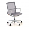 Chaise de bureau design Fox black, Dossier Basculant, en Maille