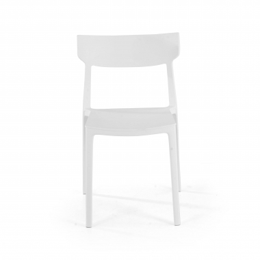 chaise de conference blanc samba plastique sans accoudoirs 3