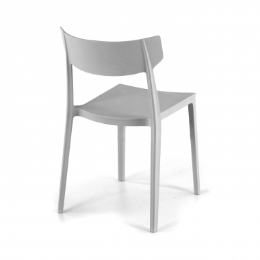 chaise de conference gris samba plastique sans accoudoirs 8