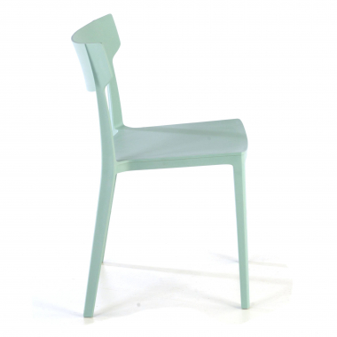 chaise de conference vert samba plastique sans accoudoirs 7
