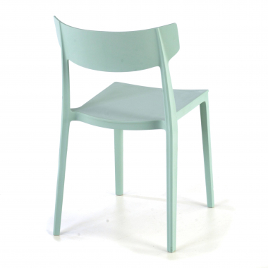 chaise de conference vert samba plastique sans accoudoirs 8