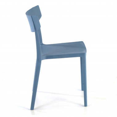 chaise de conference bleu samba plastique sans accoudoirs 6