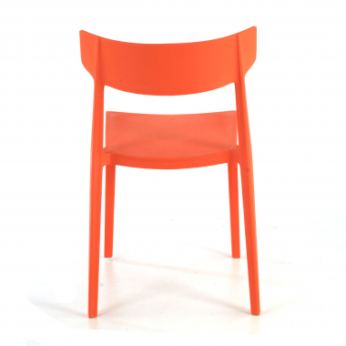 chaise de conference rouge samba plastique sans accoudoirs 8