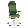 Chaise de Bureau Ergonomique Intouch white, Totalement Ajustable