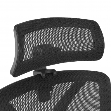 chaise ergonomique noir focus maille accoudoirs reglables 3d soutien lombaire 6