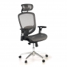 Chaise de bureau Flex, avec accoudoirs et appui-tête
