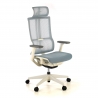 Chaise Ergonomique avec Appuie-tête Enjoy white, Mécanisme Synchro
