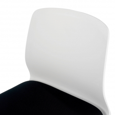 chaise de conference noir chaise sans accoudoirs tissu sans accoudoirs 7