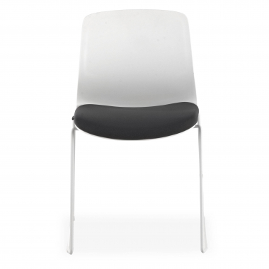chaise de conference gris chaise sans accoudoirs tissu sans accoudoirs 3