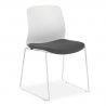 Chaise de Conference Swing, empilable, siège rembourré
