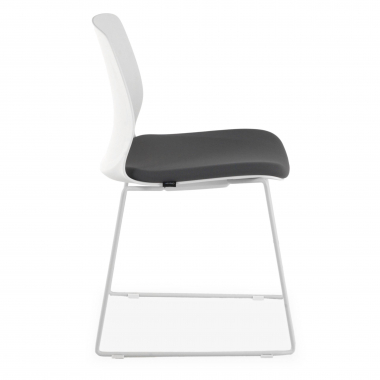 chaise de conference gris chaise sans accoudoirs tissu sans accoudoirs 5