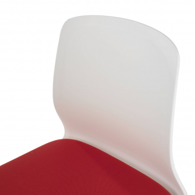 chaise de conference rouge chaise sans accoudoirs tissu sans accoudoirs 7
