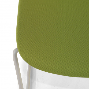 chaise de conference vert chaise sans accoudoirs tissu sans accoudoirs 6