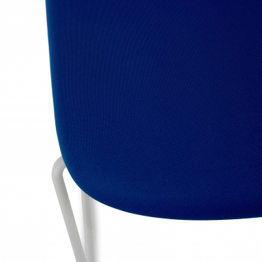 chaise de conference blanc bleu chaise avec accoudoirs tissu accoudoirs fixes 8