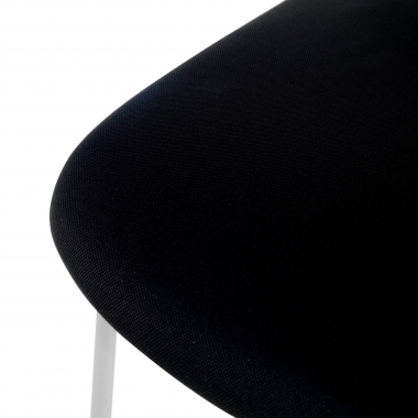 tabouret de bureau noir tabouret de bureau tissu sans accoudoirs 4