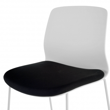 tabouret de bureau noir tabouret de bureau tissu sans accoudoirs 5