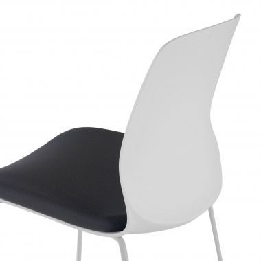tabouret de bureau gris tabouret de bureau tissu sans accoudoirs 5