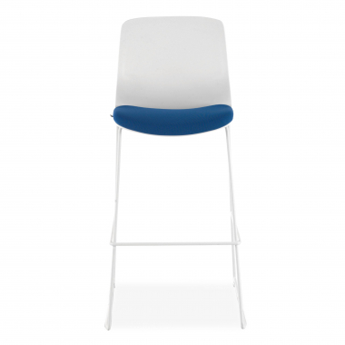 tabouret de bureau bleu tabouret de bureau tissu sans accoudoirs 3