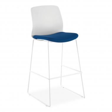tabouret de bureau bleu tabouret de bureau tissu sans accoudoirs 1