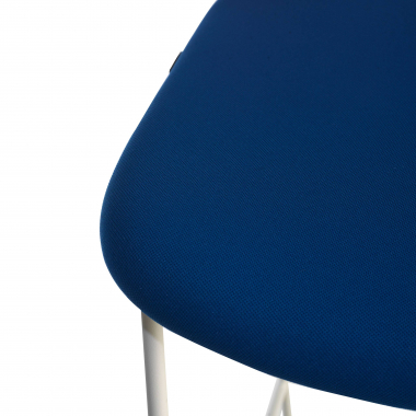 tabouret de bureau bleu tabouret de bureau tissu sans accoudoirs 8