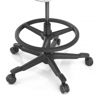 tabouret ergonomique vert erghos tissu sans accoudoirs 5