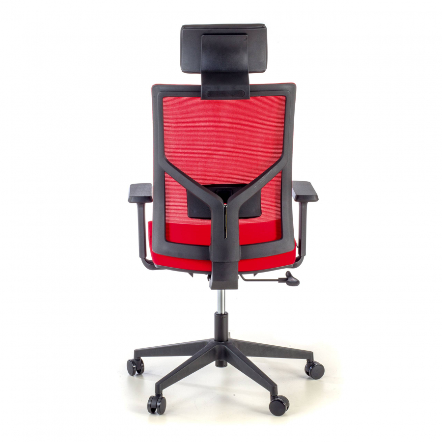 Chaise de Bureau Ergonomique Verdi, avec appui-tête et accoudoirs ajustables
