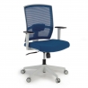 Chaise de Bureau Ergonomique Akira white avec appuie-tête