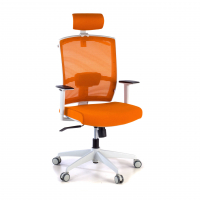Blanc/Orange