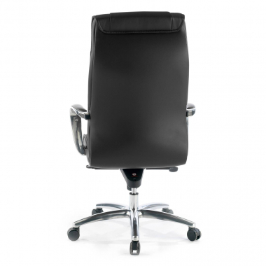 fauteuil de bureau noir dosseret haut similicuir simil cuir accoudoirs rembourres 6