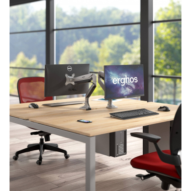 support pour ecran aluminium erghos 2
