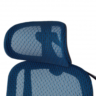 chaise ergonomique bleu locktech maille accoudoirs reglables 1d soutien lombaire appui tete 7